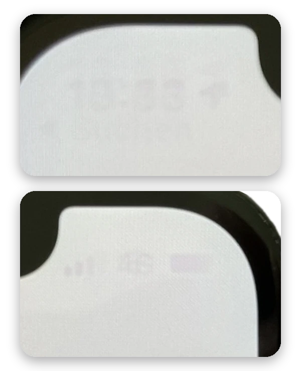 Grade B, Light burn in